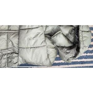 2 Green Puffer Jackets H&M